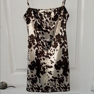 UO - Mini cow print dress